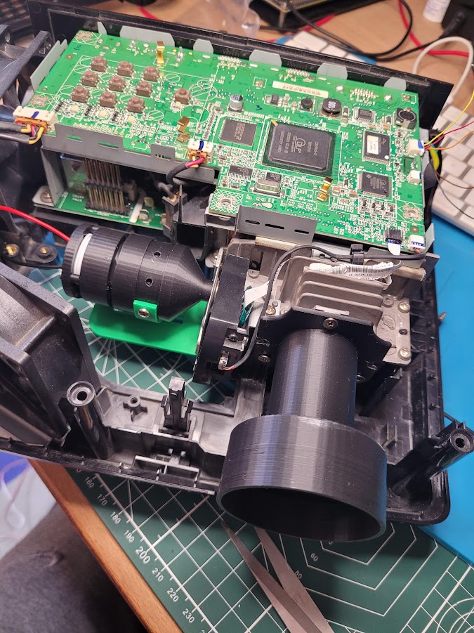 Real DLP projector disassembly
